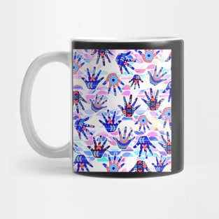 Colorful funky gloves Mug